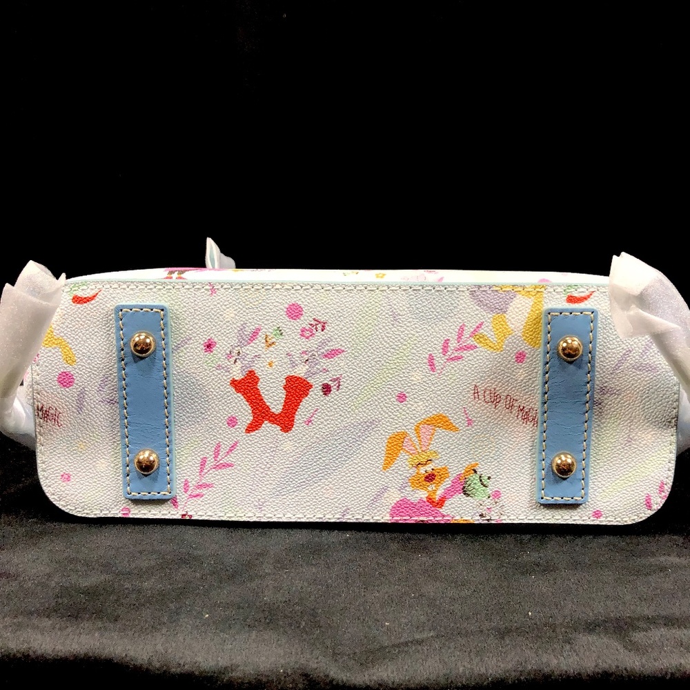 2023 Disney Parks Dooney & Bourke Spring Rabbit Backpack Pooh Wonderland B NEW - Picture 3 of 4
